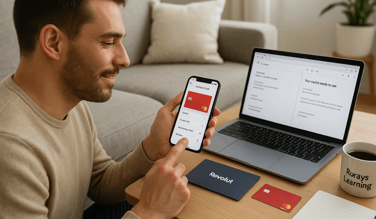 So beantragen Sie in wenigen Minuten eine Revolut Mastercard
